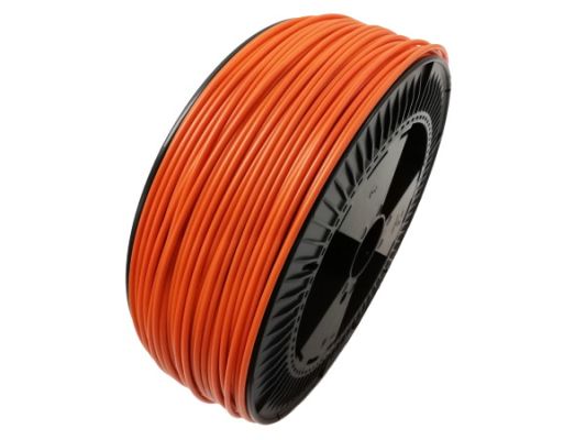 Plastic welding rod PE-HD 4mm Round Orange (RAL2008) 2,4 kg Coil